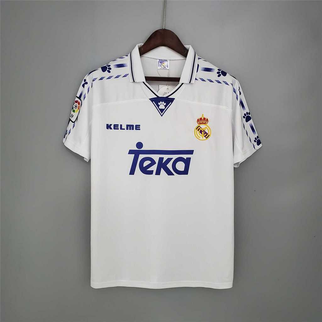 Real Madrid Retro 96-97 Home Stadium Jersey